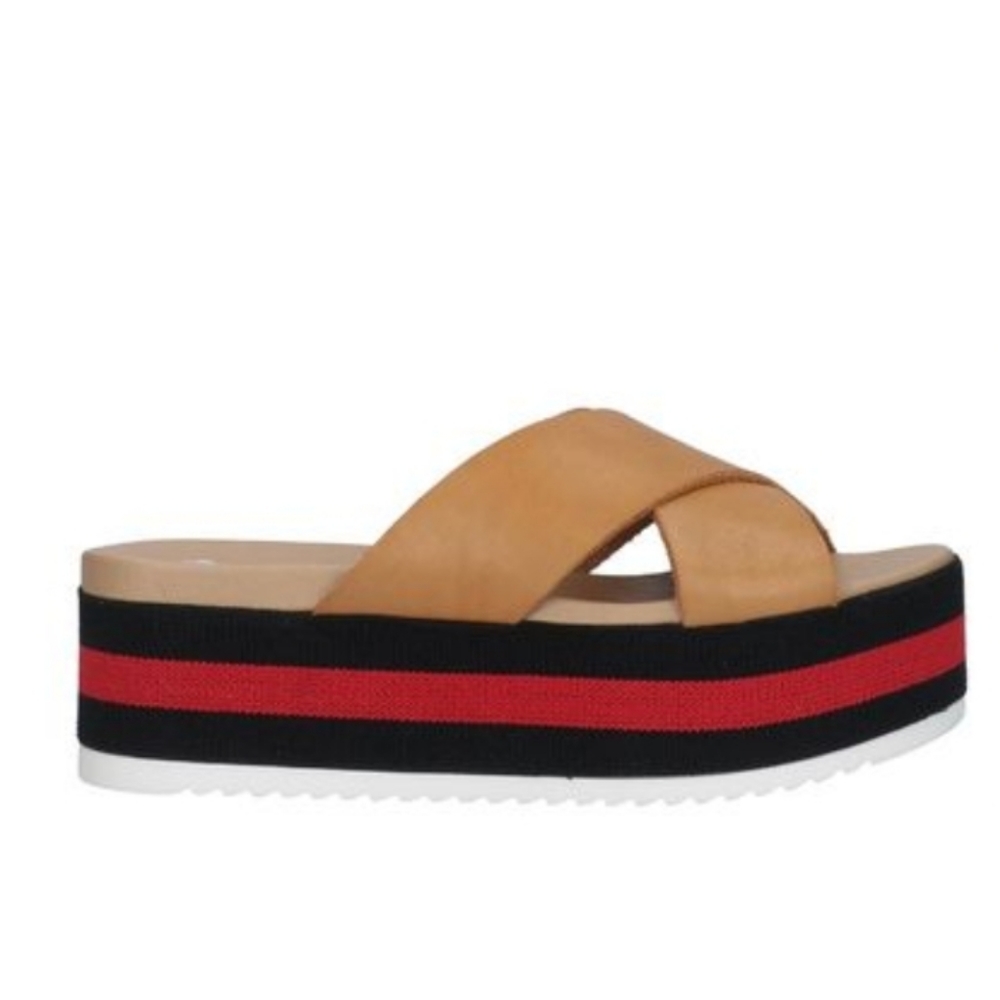 Steve Madden Flatform Slides size 10